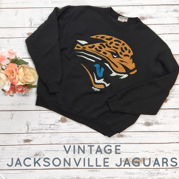 Vintage Tops - Vintage! Jacksonville Jaguars Pullover Size L
